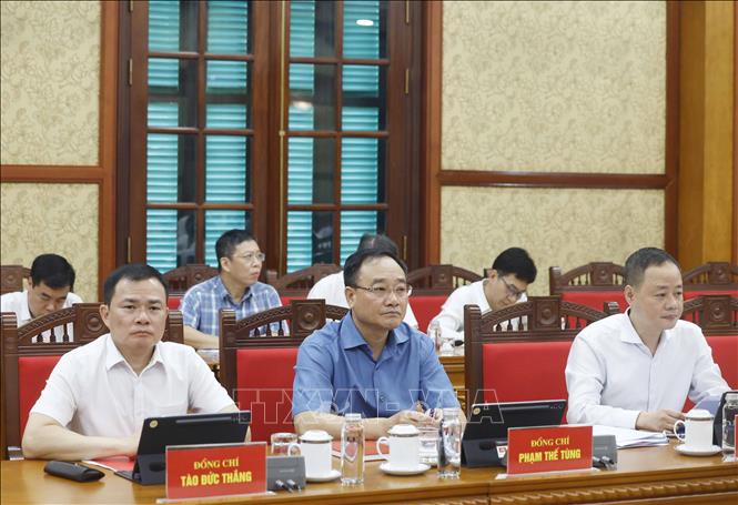 Delegates at the meeting. VNA Photo: Thống Nhất