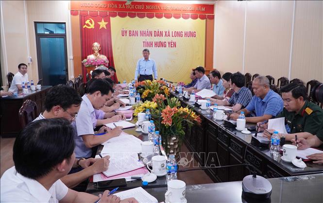 Chủ tịch UBND tỉnh Hưng Yên Nguyễn Mạnh Quyền làm việc với Ban Chỉ đạo 515 tỉnh về việc thực hiện 