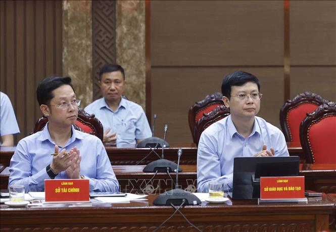  Các đại biểu tham dự hội nghị. Ảnh: Thống Nhất - TTXVN