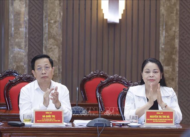  Các đại biểu tham dự hội nghị. Ảnh: Thống Nhất - TTXVN