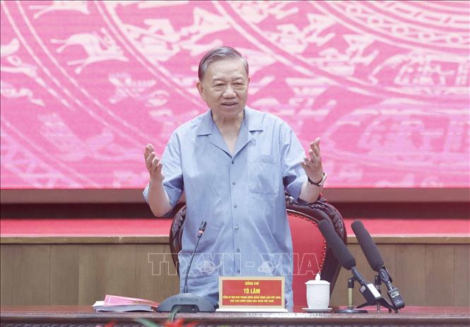 Tổng Bí thư, Chủ tịch nước Tô Lâm phát biểu. Ảnh: Thống Nhất – TTXVN