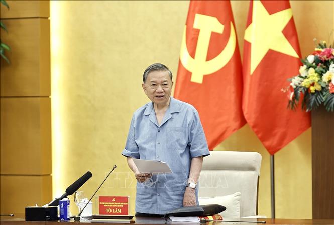 Tổng Bí thư, Chủ tịch nước Tô Lâm phát biểu. Ảnh: Doãn Tấn - TTXVN