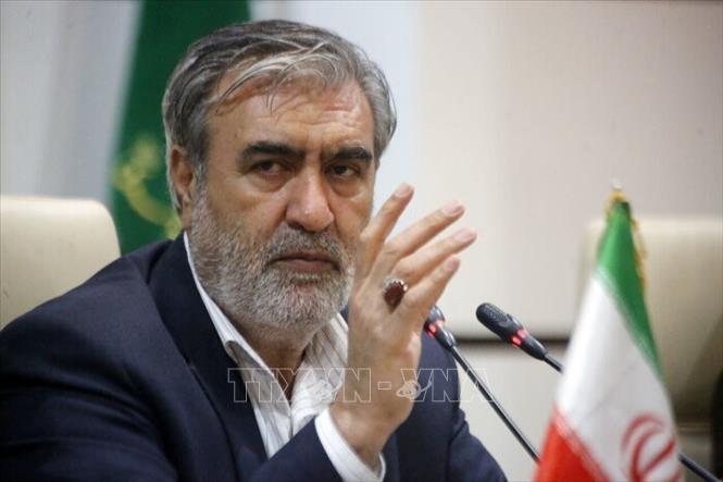 Chủ tịch Ủy ban An ninh Quốc gia và Chính sách Đối ngoại của Quốc hội Iran Ebrahim Azizi. Ảnh: IRNA/TTXVN 