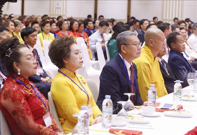 Đại diện cộng đồng người Việt Nam tại Thái Lan tham dư cuộc gặp gỡ Tổng Bí thư, Chủ tịch nước Tô Lâm và Phu nhân. Ảnh: Thống Nhất – TTXVN