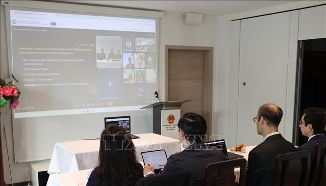 A view of the seminar. VNA Photo: Anh Hiển 