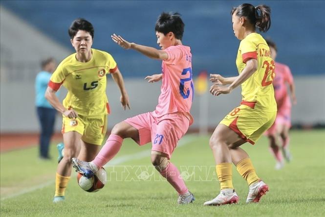 CLB Thành phố Hồ Chí Minh vô địch Giải bóng đá nữ Cúp Quốc gia 2026. Ảnh: Minh Quyết - TTXVN