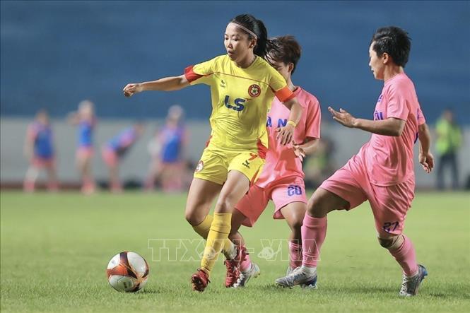 CLB Thành phố Hồ Chí Minh vô địch Giải bóng đá nữ Cúp Quốc gia 2026. Ảnh: Minh Quyết - TTXVN