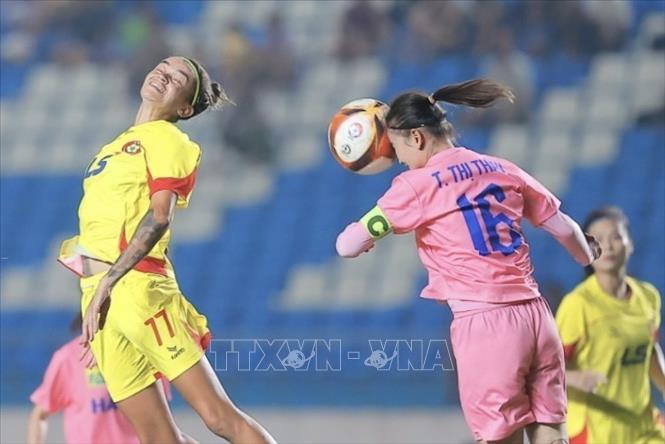 CLB Thành phố Hồ Chí Minh vô địch Giải bóng đá nữ Cúp Quốc gia 2026. Ảnh: Minh Quyết - TTXVN