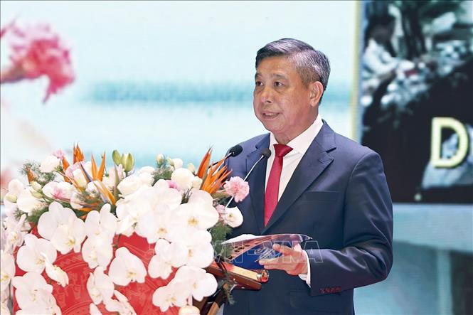 Chủ tịch HĐND thành phố Cần Thơ Đồng Văn Thanh phát biểu. Ảnh: Doãn Tấn - TTXVN