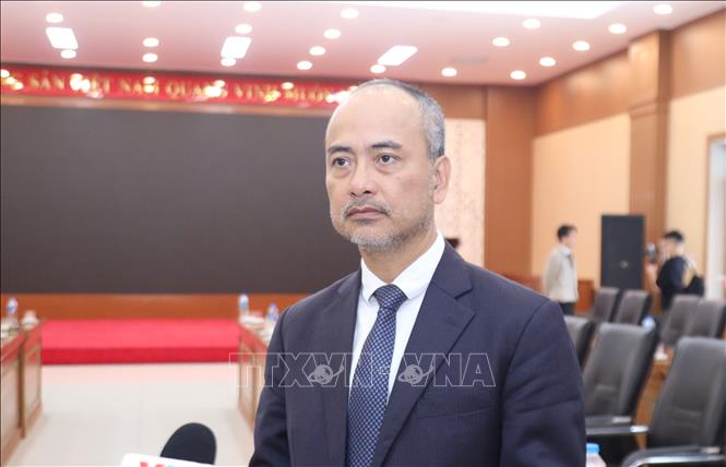 Ông Nguyễn Trung Kiên, Chủ nhiệm Ủy ban Nhà nước về người Việt Nam ở nước ngoài, Bộ Ngoại giao. Ảnh: TTXVN phát