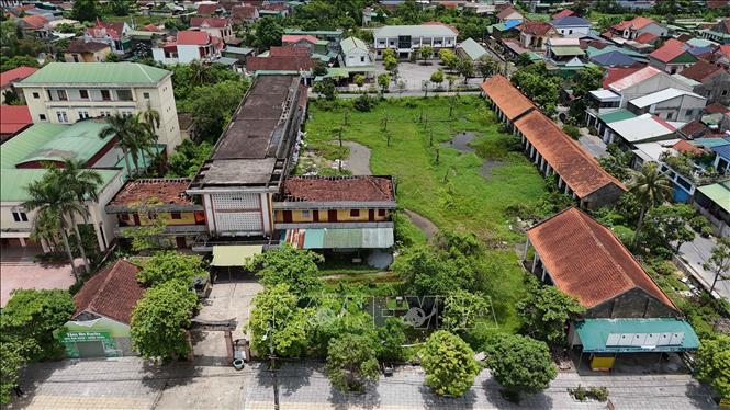 Trường THCS Hoàng Xuân Hãn (xã Đức Thọ) là cơ sở nhà đất dôi dư đã hoàn thành xử lý để cho thuê. Ảnh: Hữu Quyết – TTXVN