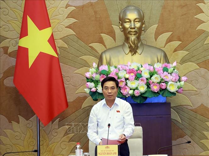 Phó Chủ tịch Quốc hội Nguyễn Doãn Anh phát biểu. Ảnh: Tuấn Anh - TTXVN