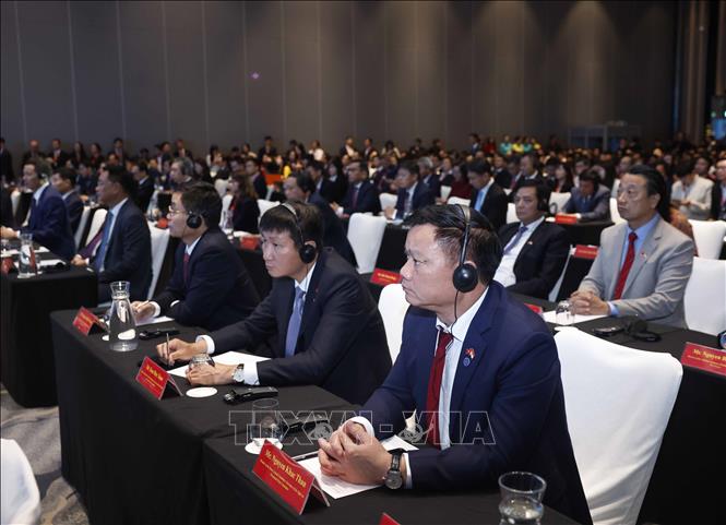 Các đại biểu dự Diễn đàn Kết nối công nghệ Việt Nam - Singapore. Ảnh: Thống Nhất – TTXVN