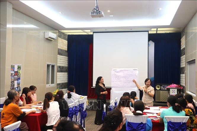Quang cảnh chương trình. Ảnh: Phúc Sơn – TTXVN