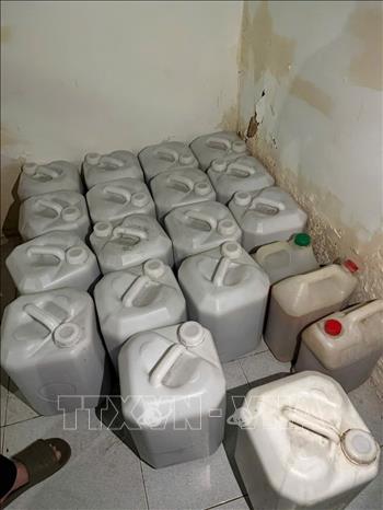 Tang vật bị thu giữ. Ảnh: TTXVN phát