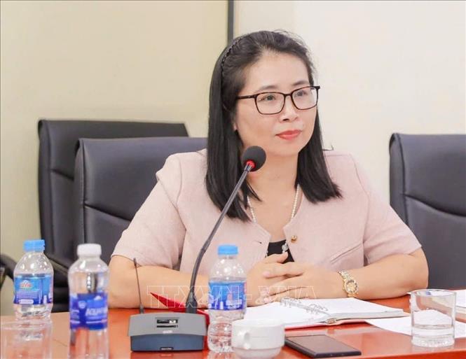  TS Lê Phương Hòa, Phó Viện trưởng Viện Nghiên cứu Nam Á, Tây Á và Châu Phi (Viện Hàn lâm Khoa học xã hội Việt Nam) cho rằng đây là mối quan hệ biện chứng, đồng thời cũng là quy luật cốt lõi đối với sự phát triển của khu vực châu Á - Thái Bình Dương. Ảnh: Thanh Hương - TTXVN 