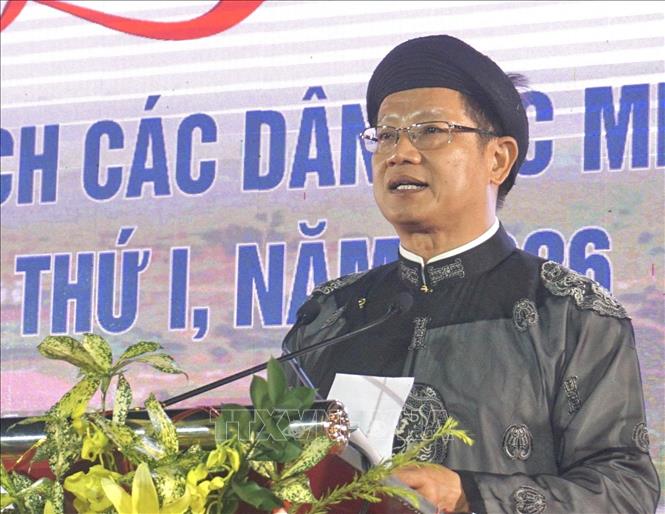 Ông Phan Thanh Hải, Giám đốc Sở Văn hoá và Thể thao thành phố Huế. Ảnh: Mai Trang - TTXVN 