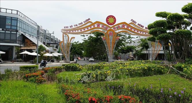 Một góc đô thị Rạch Giá (An Giang).
Lê Huy Hải - TTXVN 