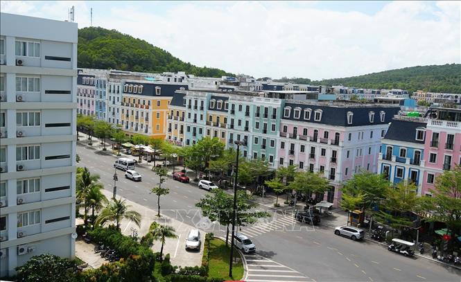 Một góc đô thị đặc khu Phú Quốc (An Giang).
Lê Huy Hải - TTXVN 