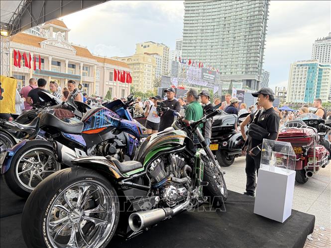 Castrol Superbike Fest 2026 tạo điểm nhấn mới cho du lịch Khánh Hòa. Ảnh Đặng Tuấn –TTXVN
 
