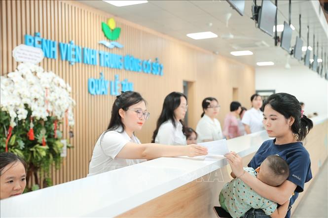 Bệnh viện Nhi Trung ương cơ sở 2 chính thức khai trương và đi vào hoạt động từ ngày 01/6/2026. Ảnh: Minh Quyết - TTXVN