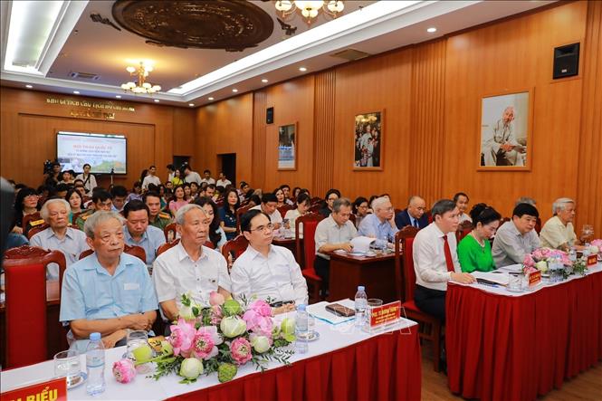 Các đại biểu tham dự Hội thảo. Ảnh: Khánh Hoà - TTXVN