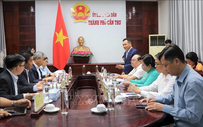 Quang cảnh buổi làm việc. Ảnh: Thu Hiền - TTXVN