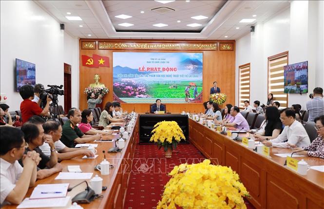 Quang cảnh lễ phát động. Ảnh: Quý Trung – TTXVN