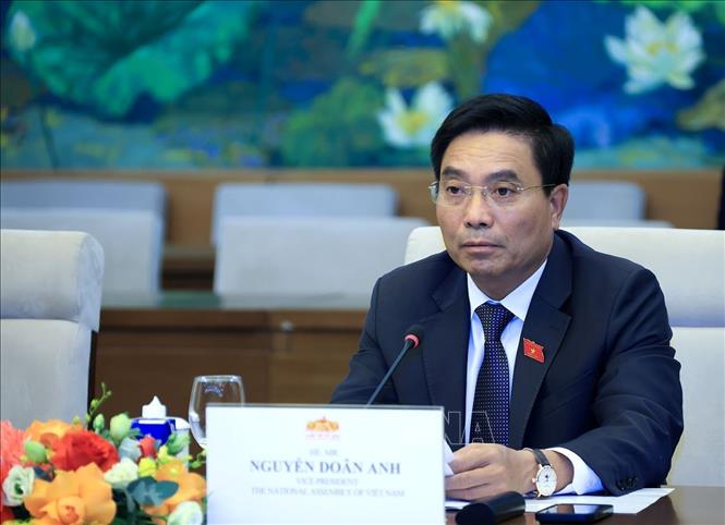 Phó Chủ tịch Quốc hội Nguyễn Doãn Anh phát biểu. Ảnh: Tuấn Anh - TTXVN