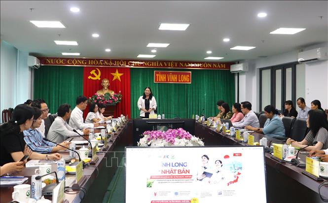 Quang cảnh buổi làm việc. Ảnh: Lê Thúy Hằng – TTXVN.