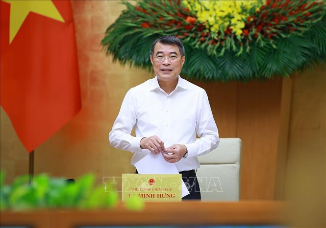 Thủ tướng Lê Minh Hưng chủ trì phiên họp Chính phủ thường kỳ tháng 5 năm 2026. Ảnh: Dương Giang – TTXVN

