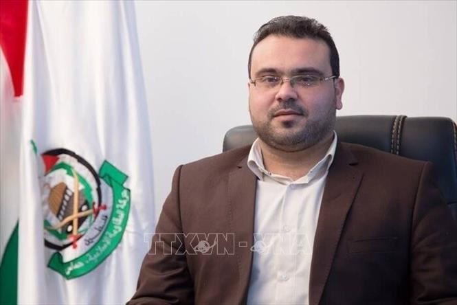 Người phát ngôn Hamas Hazem Qassem bác bỏ các cáo buộc cho rằng Hamas từ chối chuyển giao quyền lực tại Gaza. Ảnh: IRNA/TTXVN