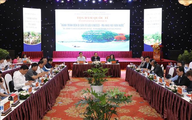 A view of the event. VNA Photo