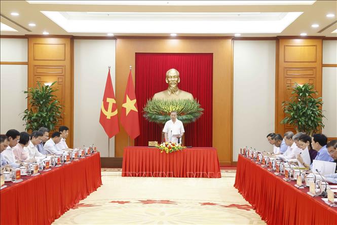 Tổng Bí thư, Chủ tịch nước Tô Lâm phát biểu chỉ đạo. Ảnh: Thống Nhất – TTXVN