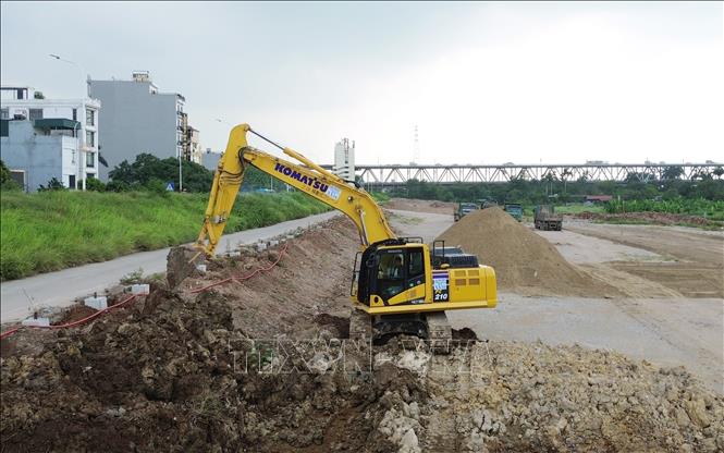 Dầu tháng 6/2026, nhà thầu bắt đầu triển khai thi công dự án. Ảnh: Quốc Khánh - TTXVN