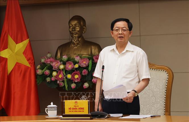Phó Thủ tướng Hồ Quốc Dũng phát biểu. Ảnh: Lâm Khánh - TTXVN