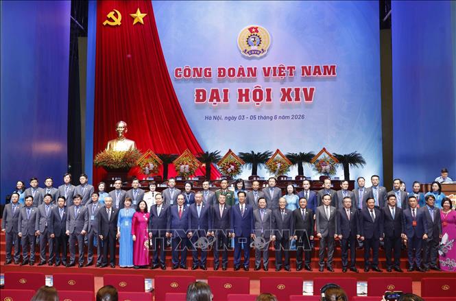 Tổng Bí thư, Chủ tịch nước Tô Lâm và các đại biểu chụp ảnh chung. Ảnh: Thống Nhất – TTXVN