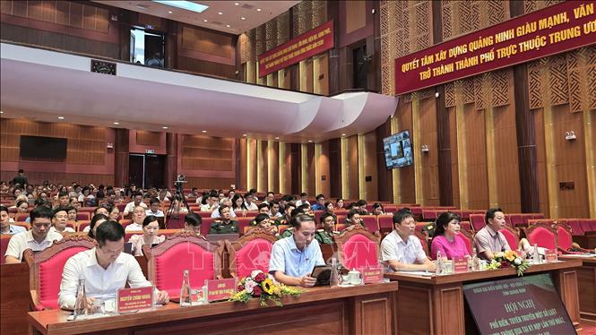 Các đại biểu dự Hội nghị. Ảnh: Thanh Vân - TTXVN 