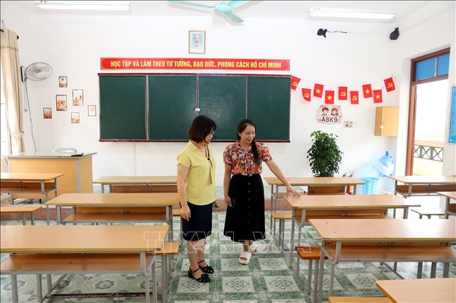 Điểm thi tại Trường THPT Hoàng Văn Thụ, phường Lương Văn Tri, Lạng Sơn đảm bảo đầy đủ các điều kiện tốt nhất phục vụ Kỳ thi tốt nghiệp THPT năm 2026. Ảnh: Văn Đạt - TTXVN