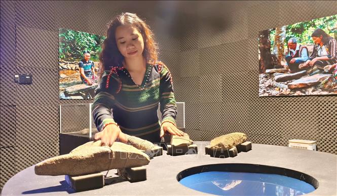 The Sound Exhibition House (Bac Gia Nghia ward, Lam Dong province) is destination number 31 out of 41 destinations in the Dak Nong UNESCO Global Geopark. VNA Photo: Nguyễn Huy Thành