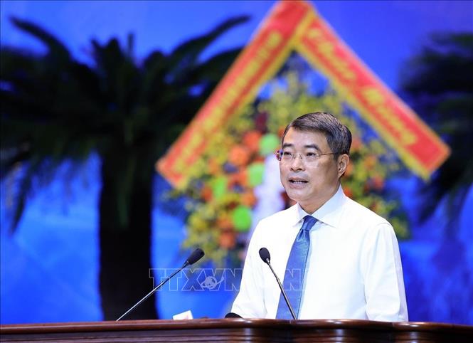Thủ tướng Lê Minh Hưng phát biểu. Ảnh: Tuấn Anh - TTXVN