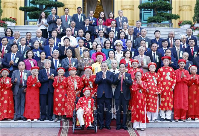 Tổng Bí thư, Chủ tịch nước Tô Lâm và các đại biểu. Ảnh: Thống Nhất – TTXVN
