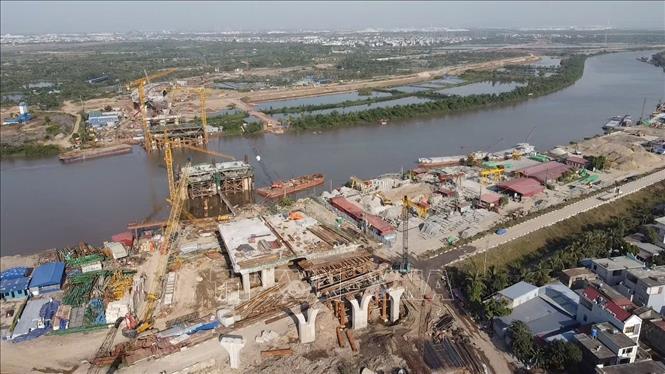 Dự án đường vành đai 2. Ảnh: Hoàng Ngọc – TTXVN 