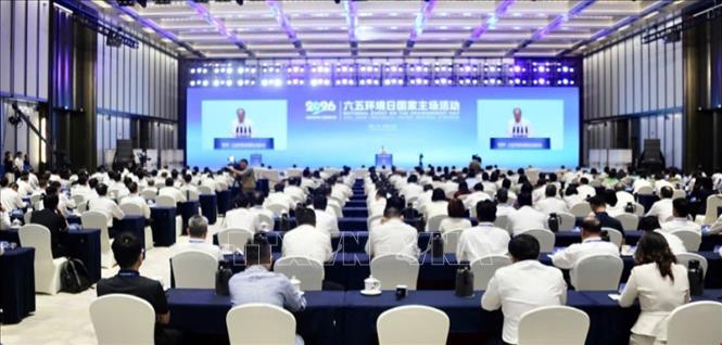 Quang cảnh Hội nghị. Ảnh: Quang Hưng-PV TTXVN tại Trung Quốc