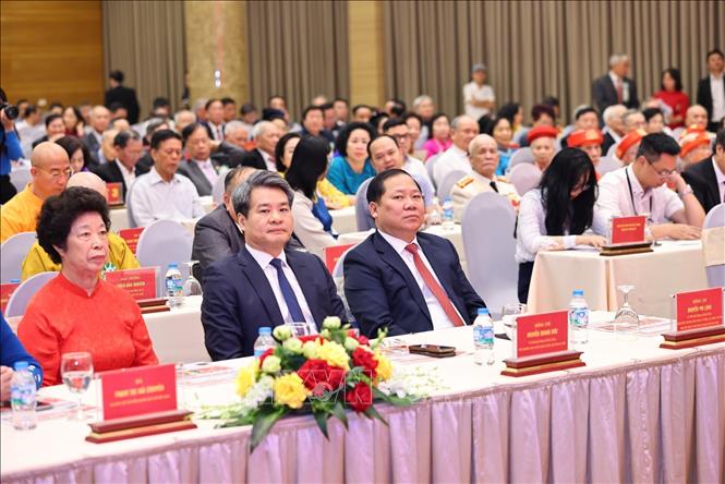 Các đại biểu tham dự Hội nghị biểu dương Người cao tuổi tiêu biểu toàn quốc trong các phong trào thi đua yêu nước giai đoạn 2021 - 2026. Ảnh: Minh Đức – TTXVN