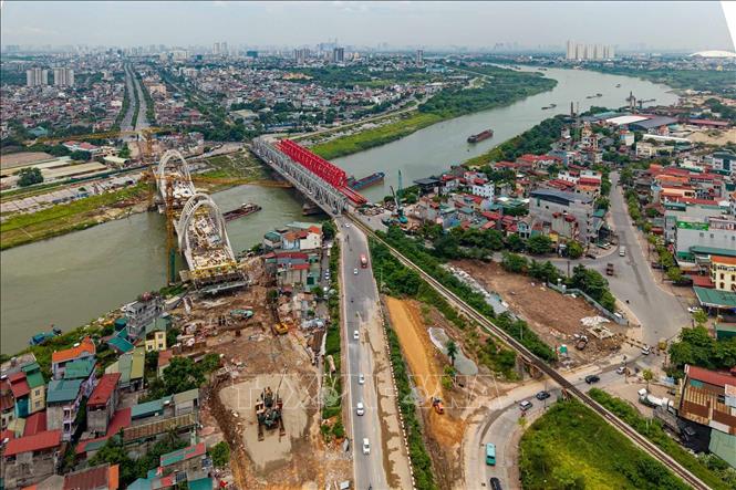 Cầu Đuống cũ hiện vẫn đang 