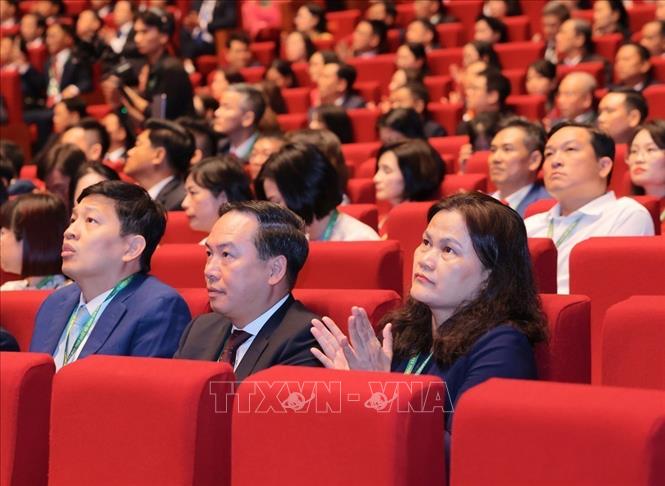Các đại biểu tham dự khai mạc Đại hội. Ảnh: Hoàng Hiếu - TTXVN