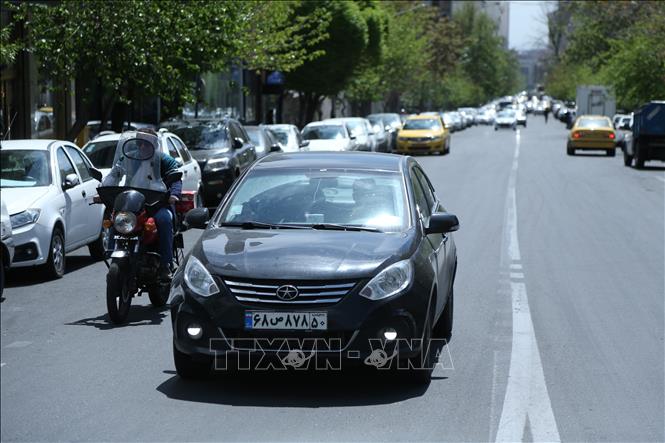 Quang cảnh đường phố tại Tehran, Iran. Ảnh: THX/TTXVN