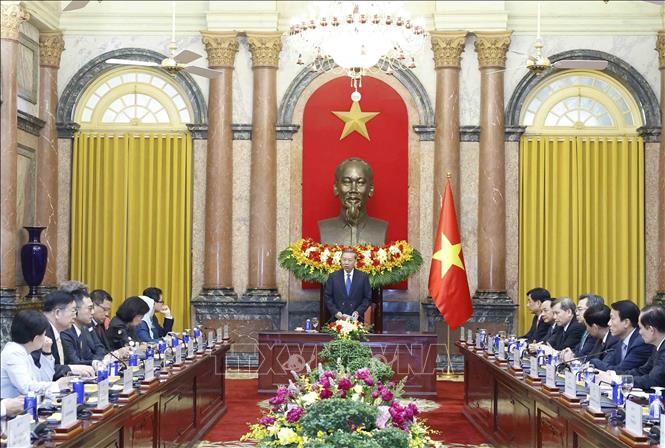 Tổng Bí thư, Chủ tịch nước Tô Lâm phát biểu. Ảnh: Thống Nhất – TTXVN
