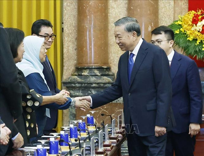 Tổng Bí thư, Chủ tịch nước Tô Lâm và các đại biểu. Ảnh: Thống Nhất – TTXVN